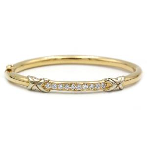 Bracelet - Or jaune 18K et diamants
