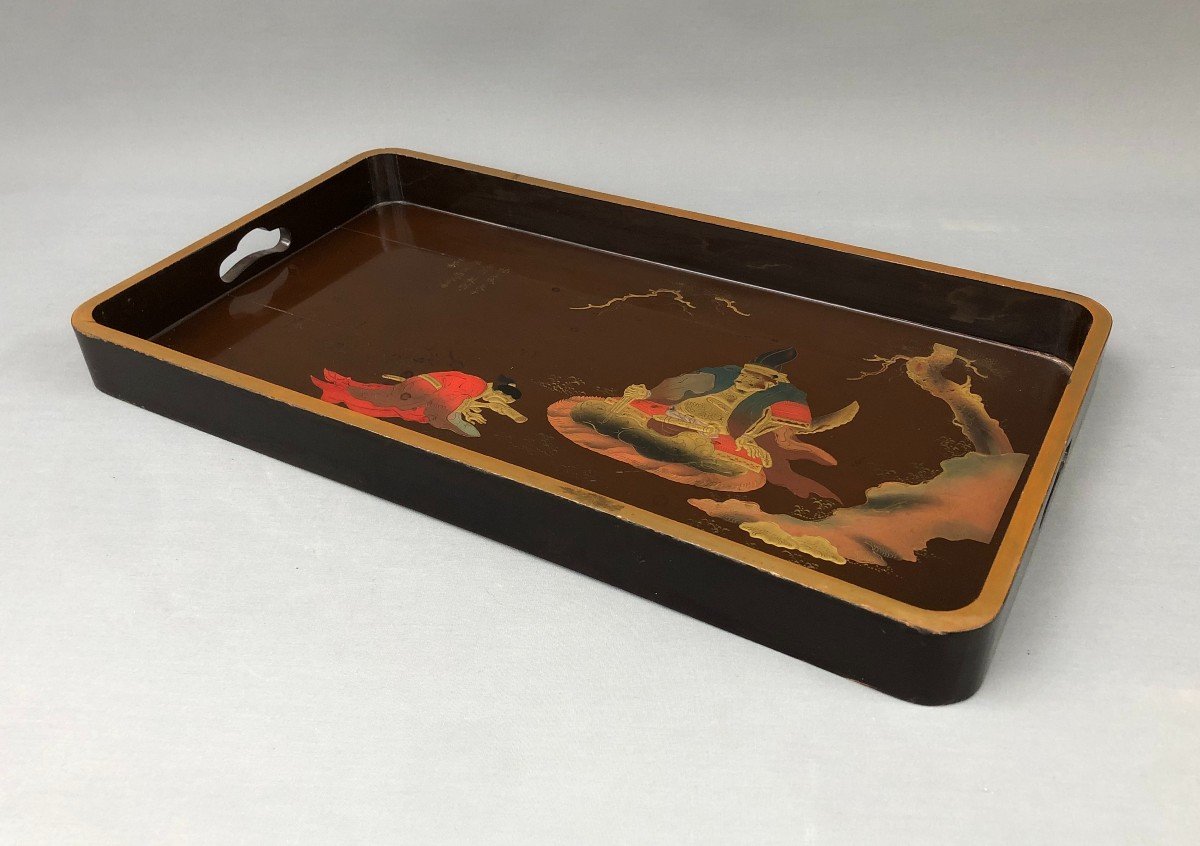 Lacquer Tray, Japan, 19th Century-photo-2