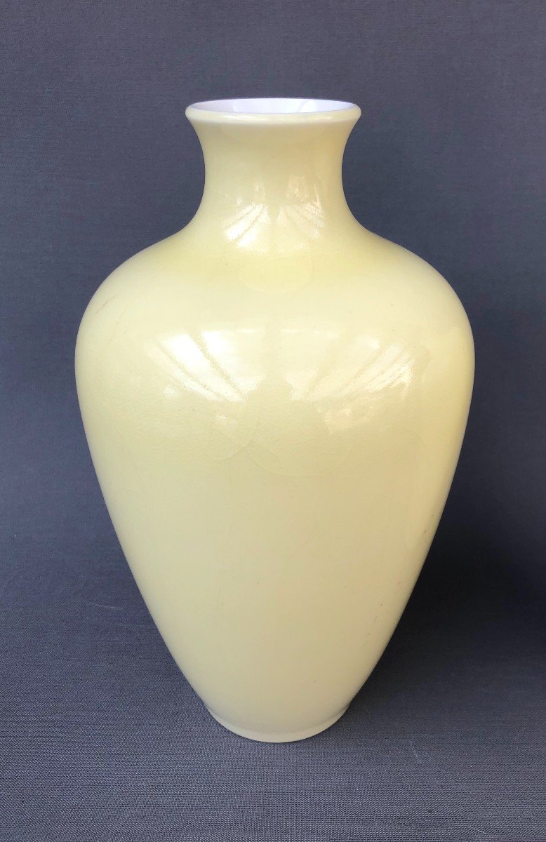 Paire De Vases En Porcelaine De Sèvres Datés 1910-photo-3