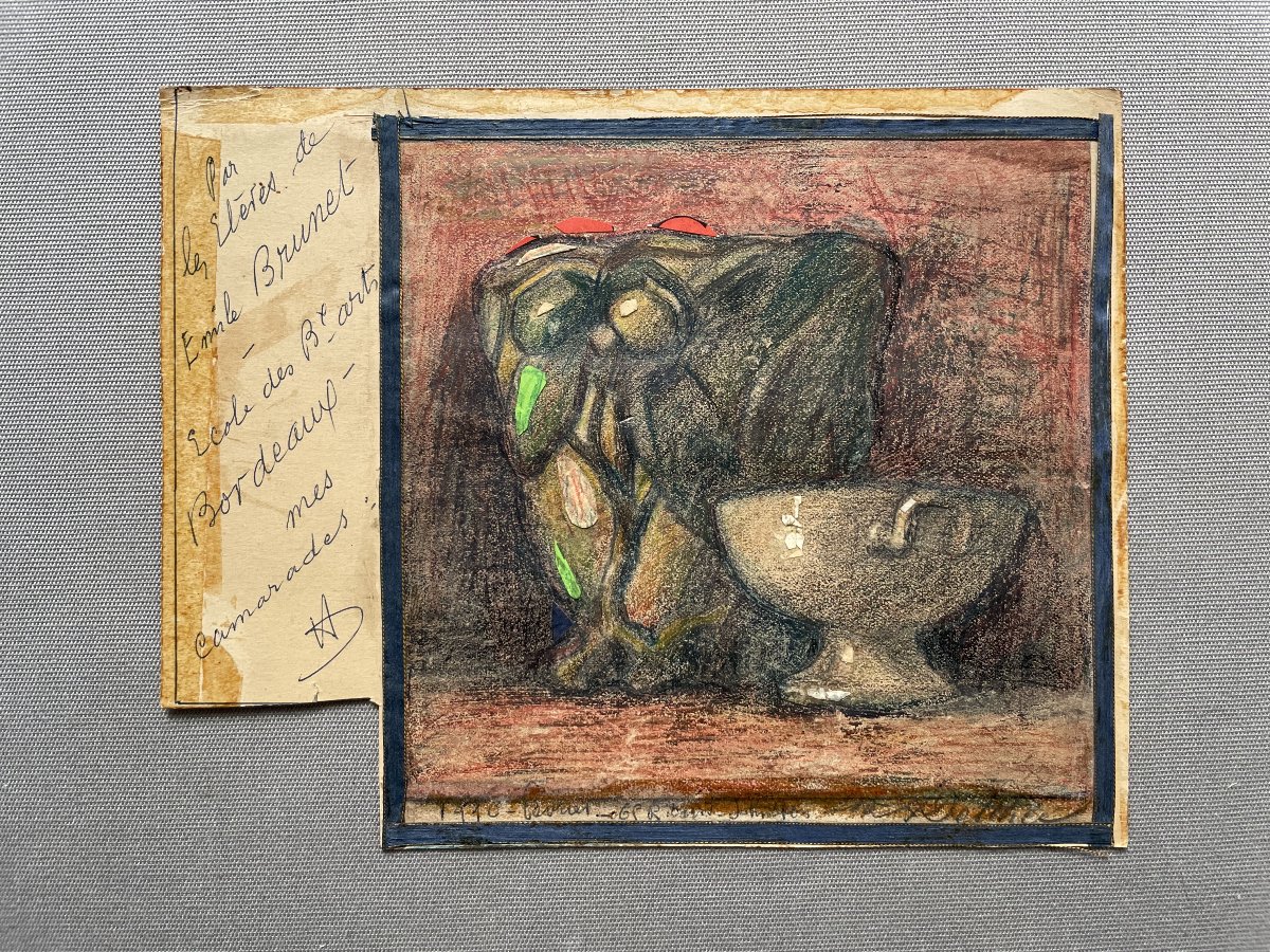 Nature Morte, Par Les Elèves De Emile Brunet -photo-2
