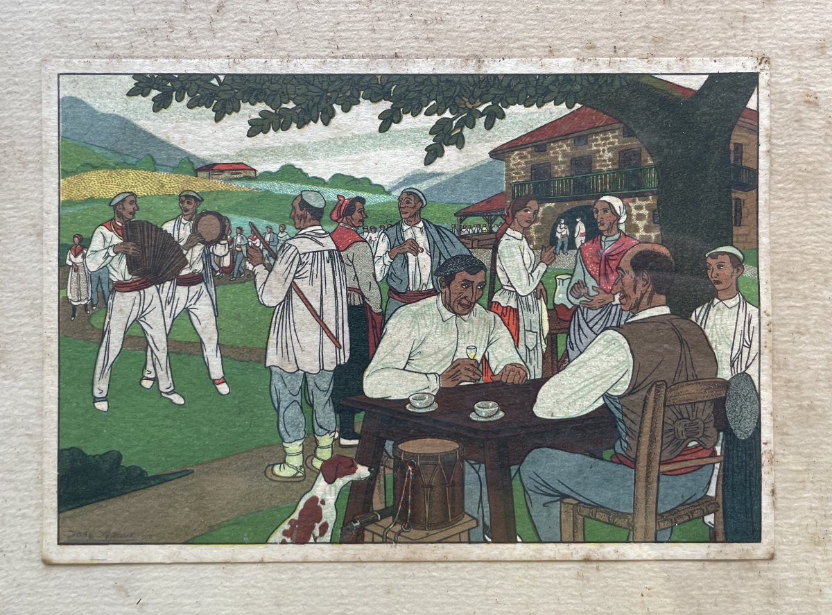 Postcards, Basque Traditions-photo-3
