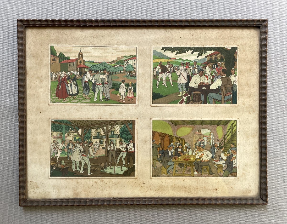 Postcards, Basque Traditions
