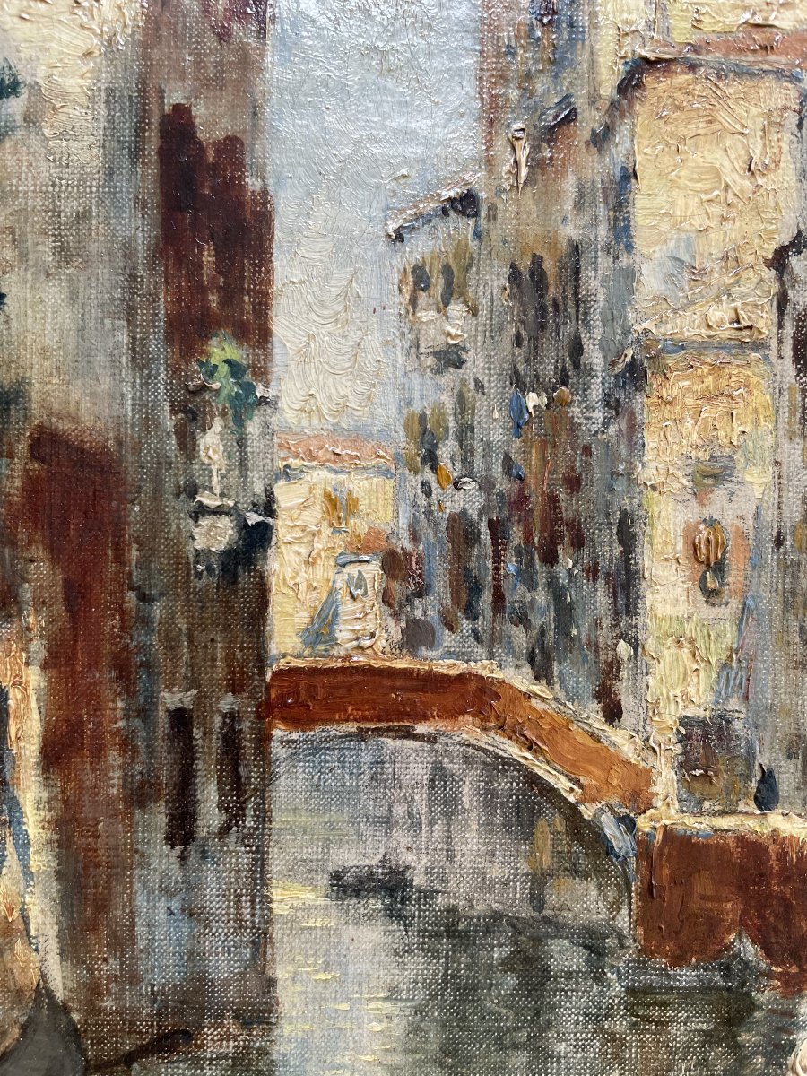 Albert Ferdinand Duprat, Vue De Venise-photo-5