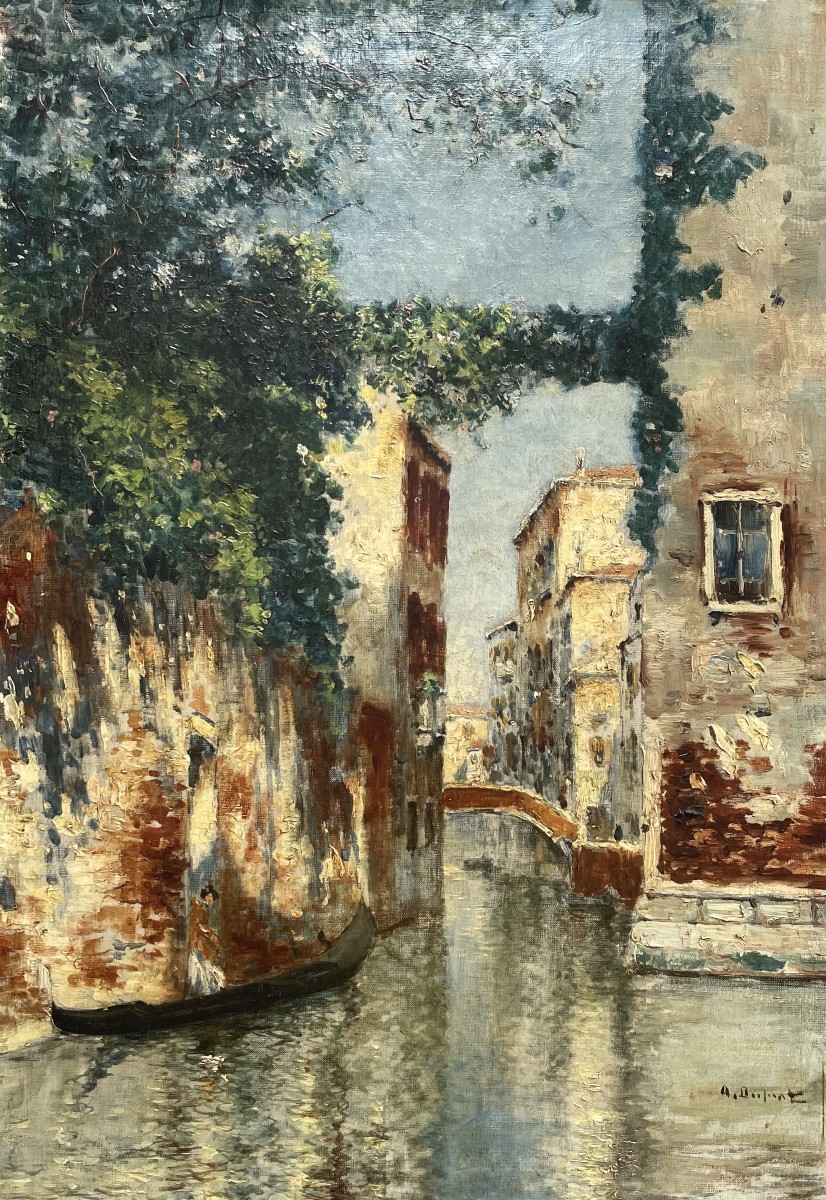 Albert Ferdinand Duprat, Vue De Venise
