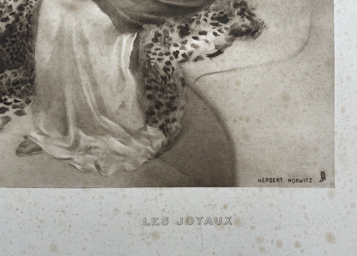 Les Joyaux, Gravure d'Après Herbert Horwitz-photo-4