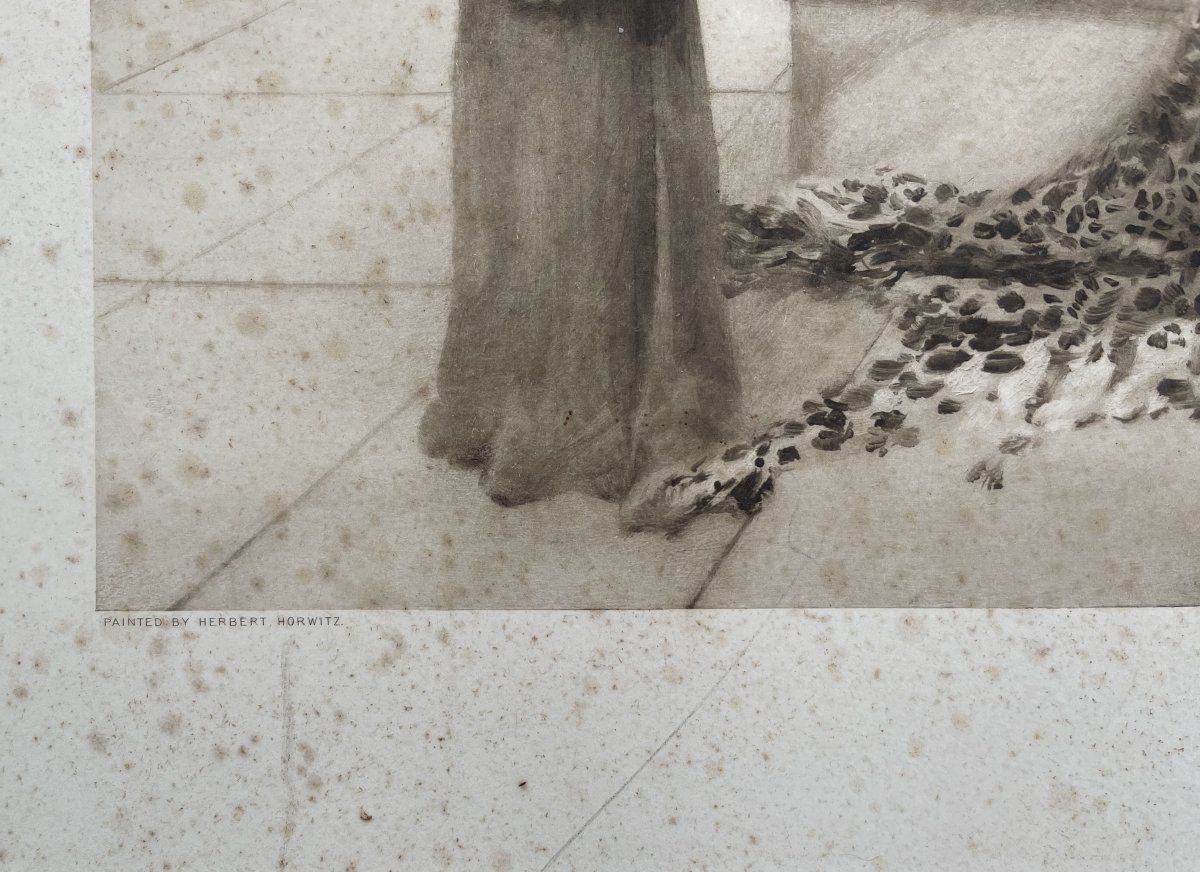 Les Joyaux, Gravure d'Après Herbert Horwitz-photo-1
