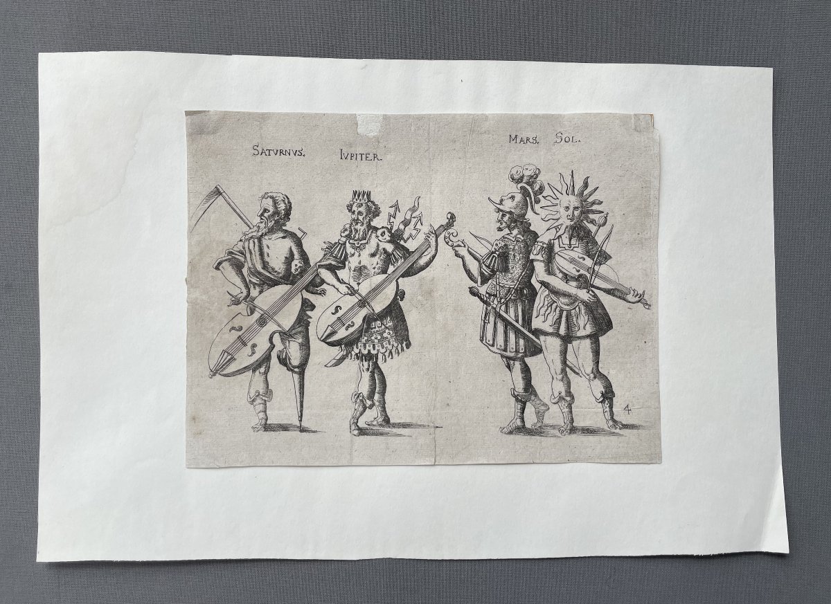 Balthasar Küchler, Star Musicians, Engraving-photo-2