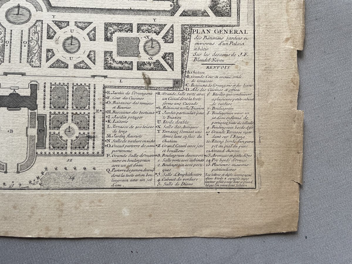 Architecture, Etchings By Bénard After Jacques François Blondel-photo-6