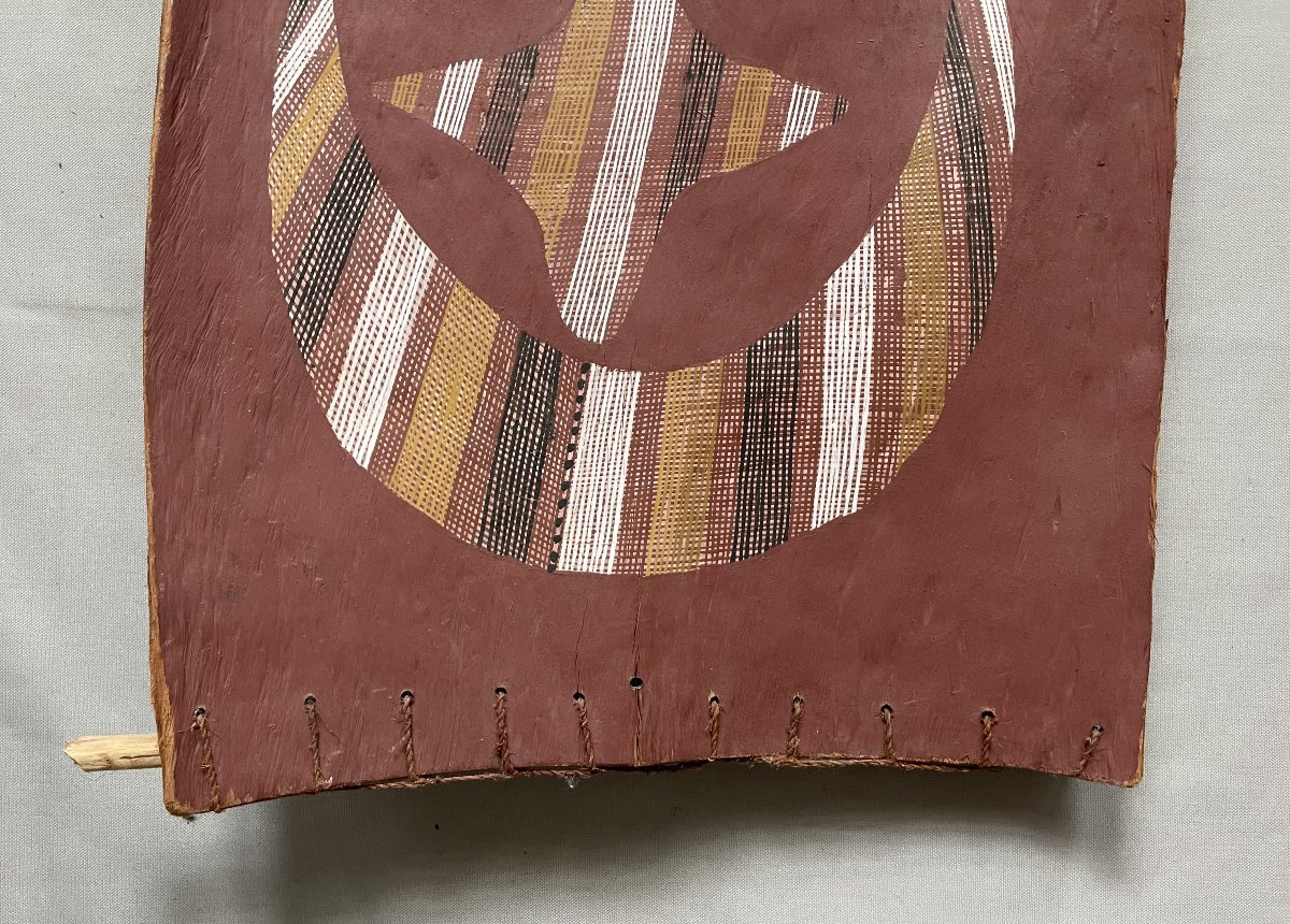 Annabell Marrngamarrnga, Large Aboriginal Painting-photo-4