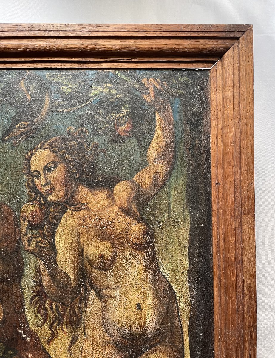 Adam And Eve, Large Format Painting-photo-3