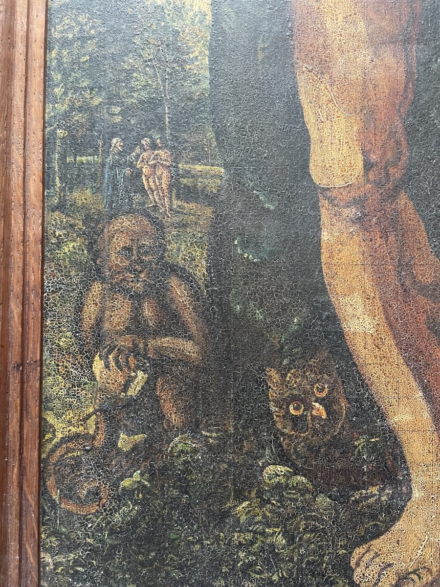 Adam And Eve, Large Format Painting-photo-2