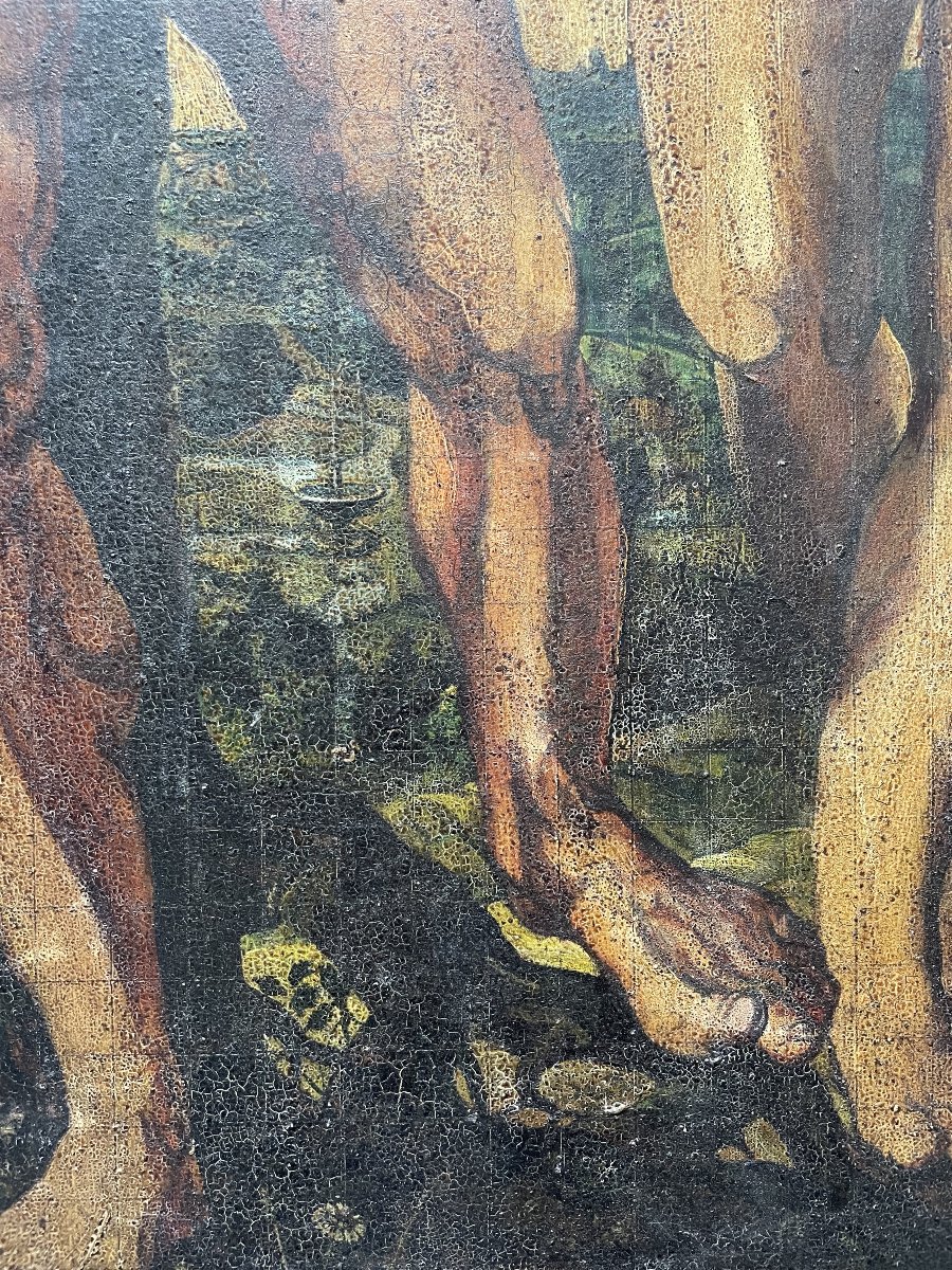 Adam And Eve, Large Format Painting-photo-3