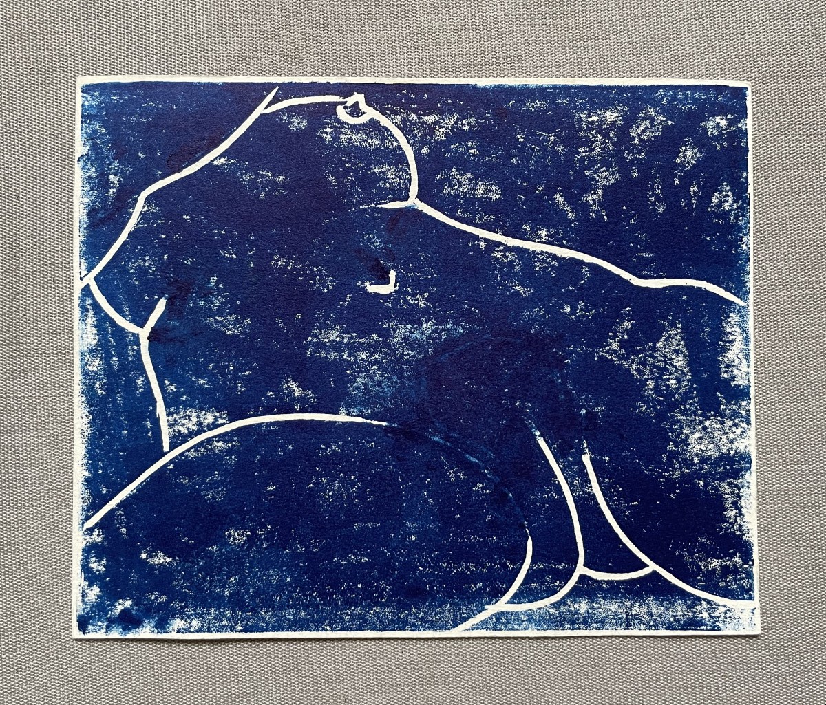 Blue Nude, Print