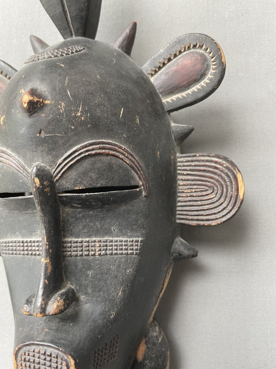  Masque africain, Côte d'Ivoire, Première moitié du XXe-photo-4