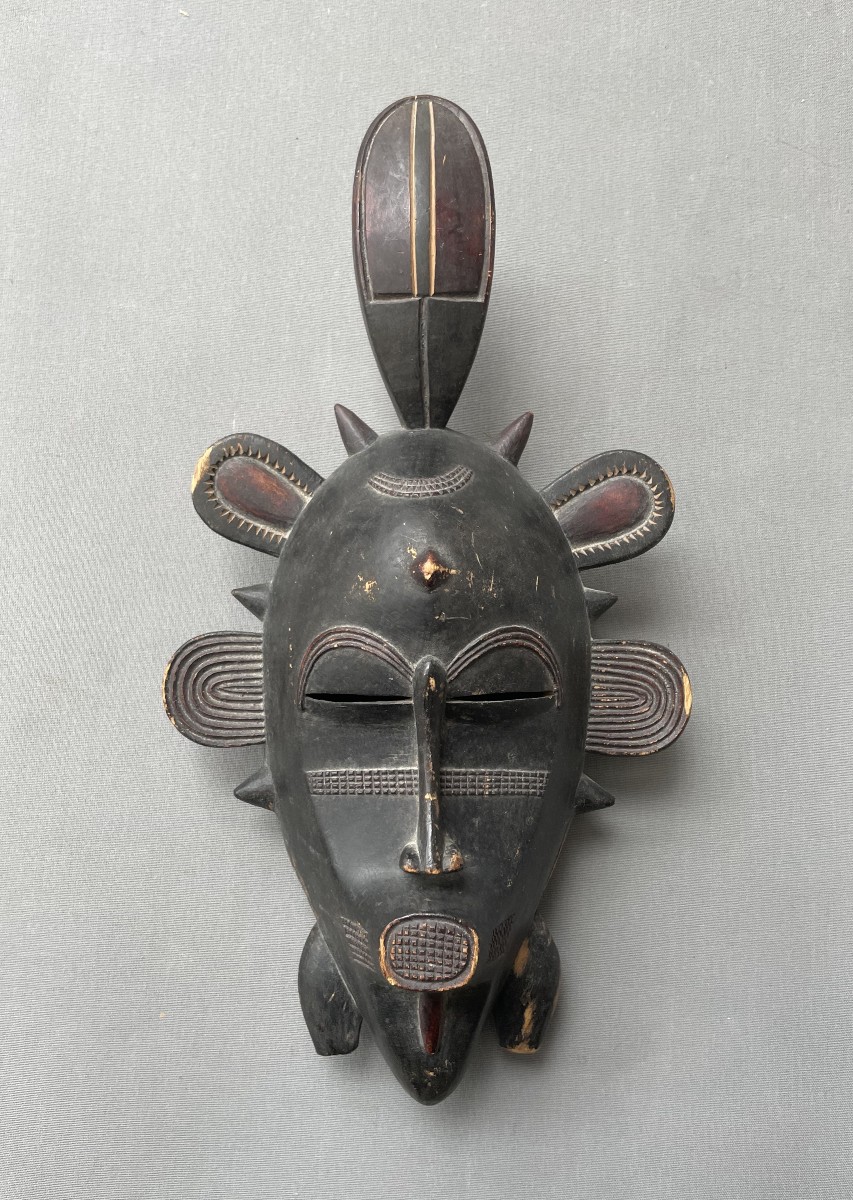  Masque africain, Côte d'Ivoire, Première moitié du XXe