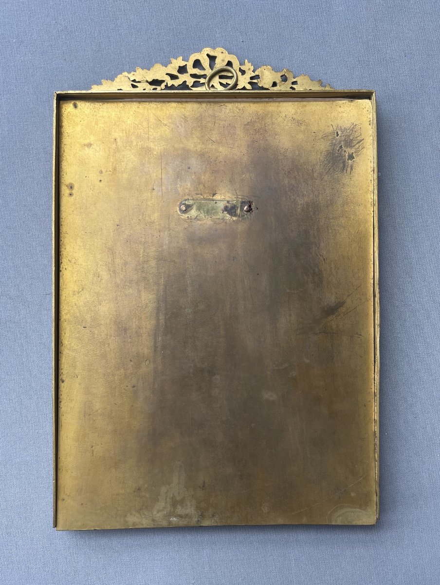 Large Brass Photo Frame-photo-3