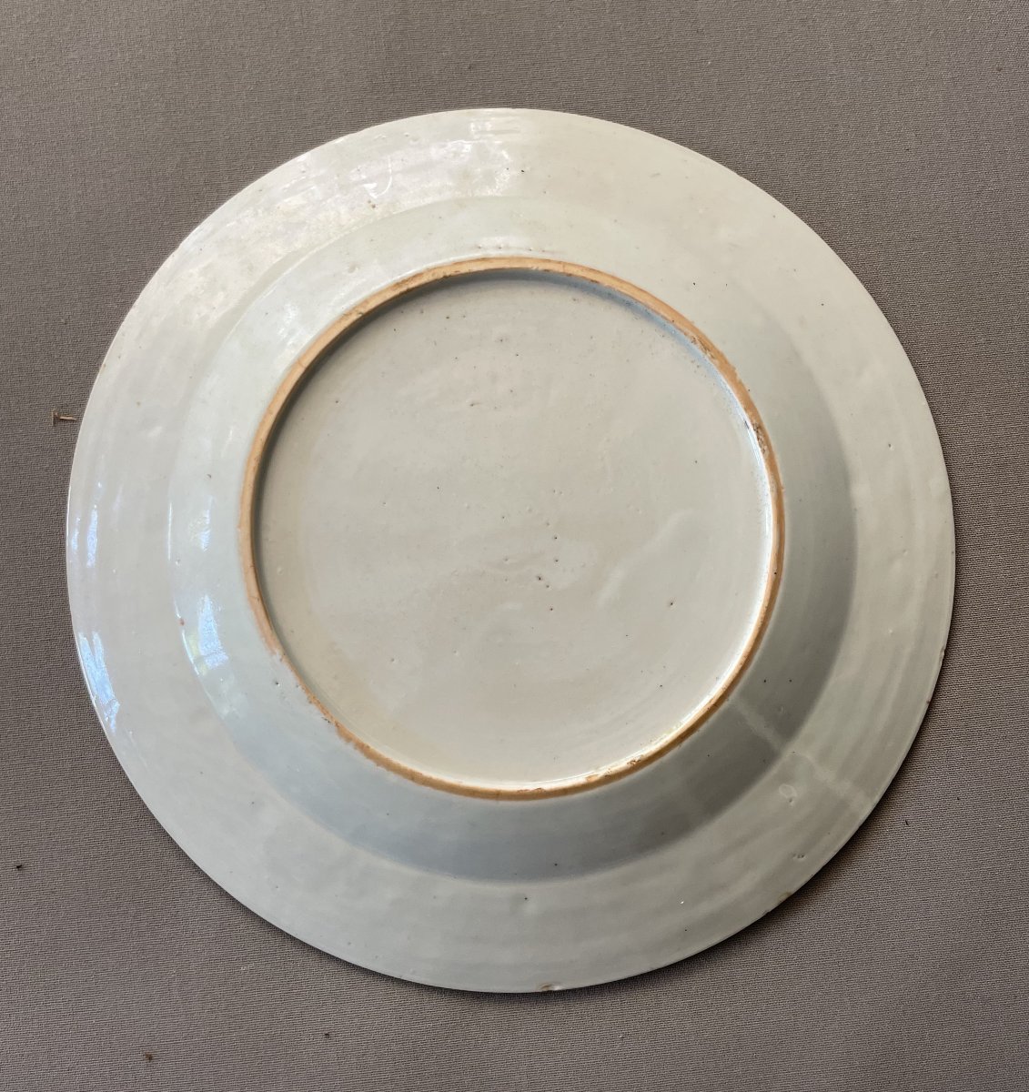 Assiette en porcelaine, Compagnie des Indes, XIXe ou avant-photo-3