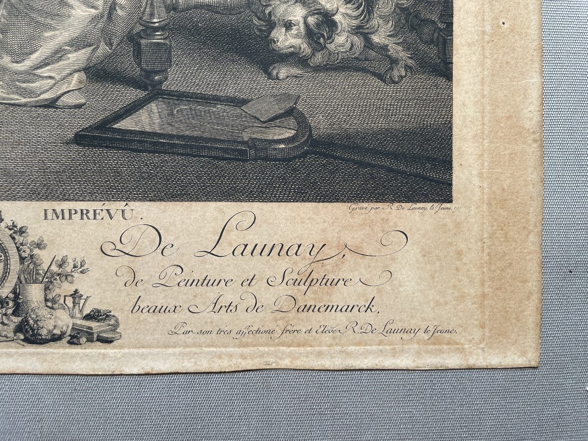 The Unforeseen Misfortune, Engraving After Greuze-photo-3