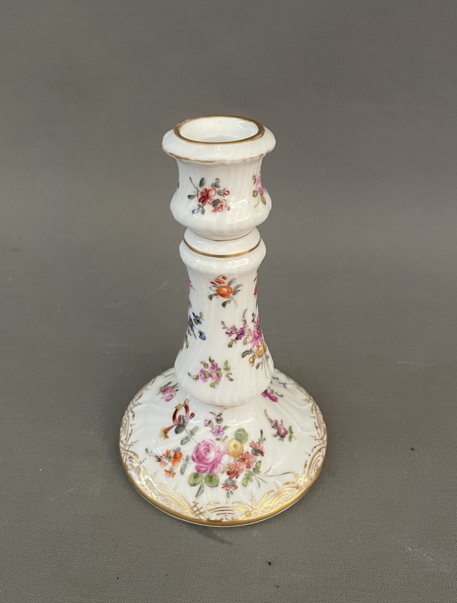 Saxon Porcelain Candle Holder-photo-3
