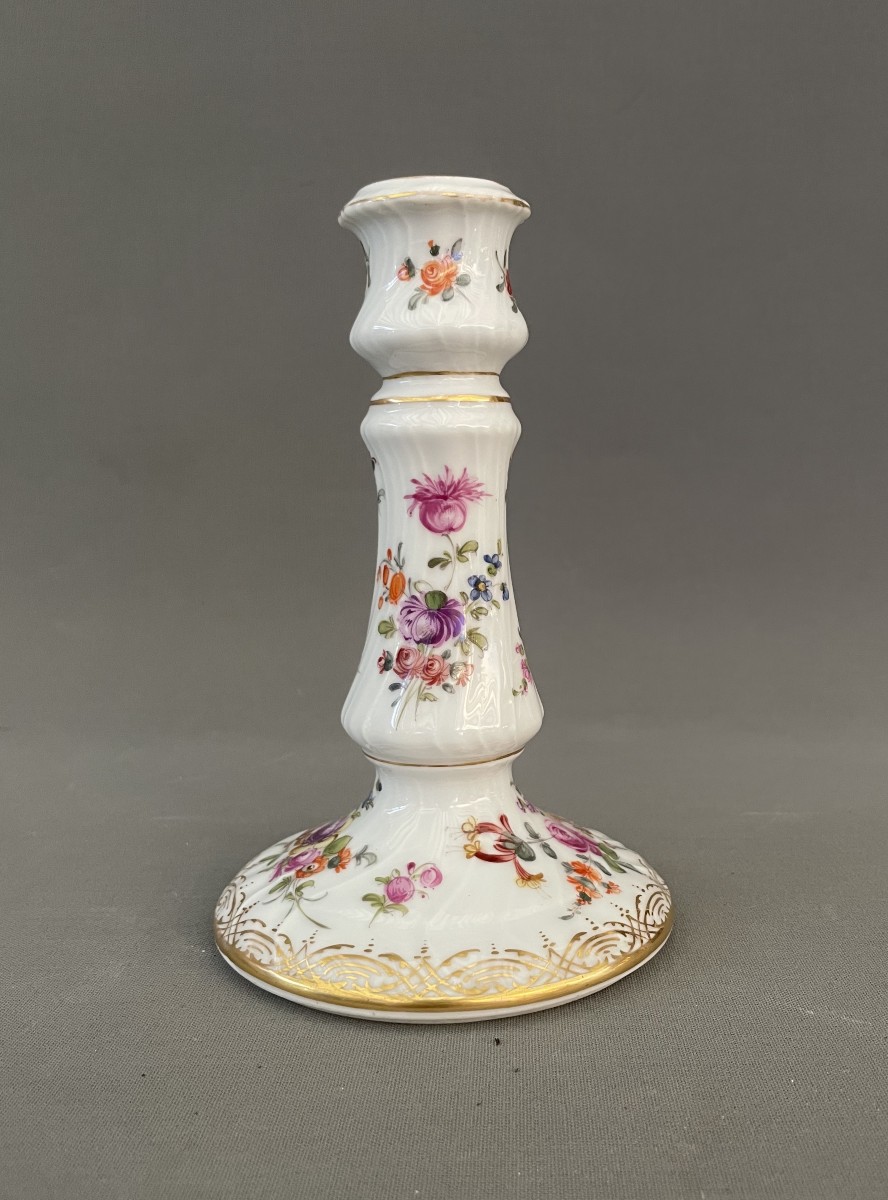 Saxon Porcelain Candle Holder