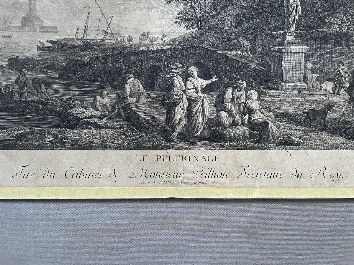 The Pilgrimage, Engraving After Vernet-photo-2