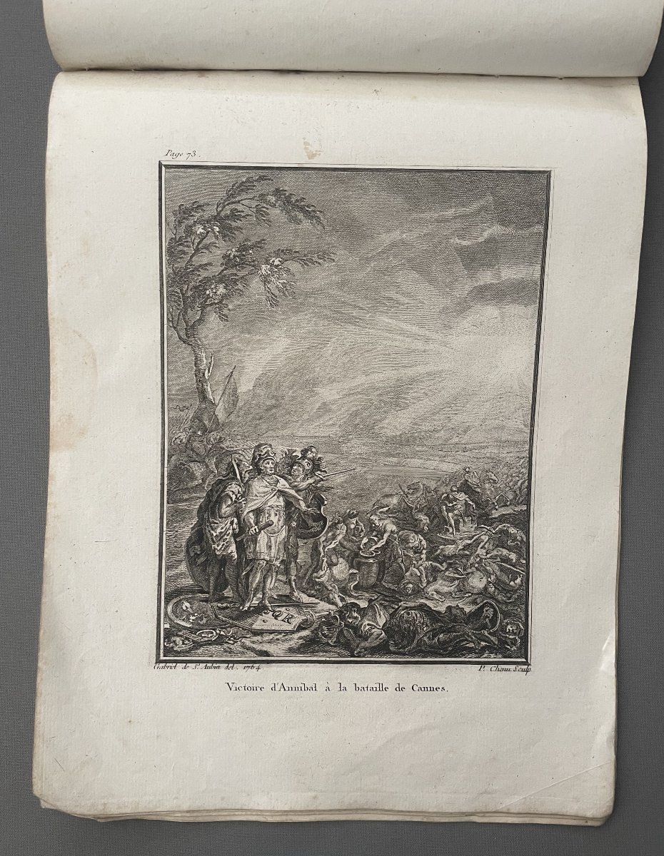 Histoire romaine, recueil de 17 gravures -photo-4