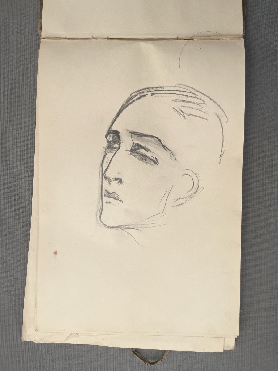 Carnet de croquis daté 1924-photo-6