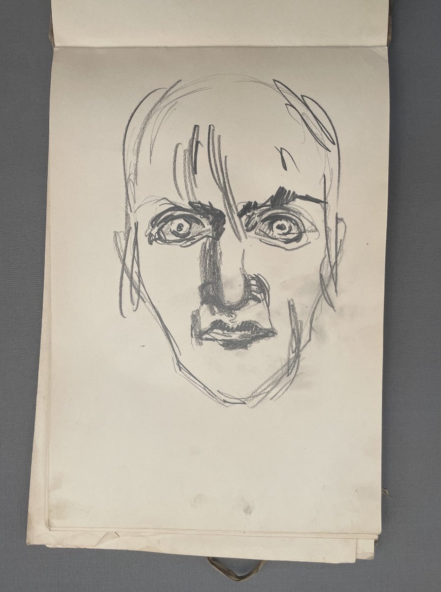 Carnet de croquis daté 1924-photo-8