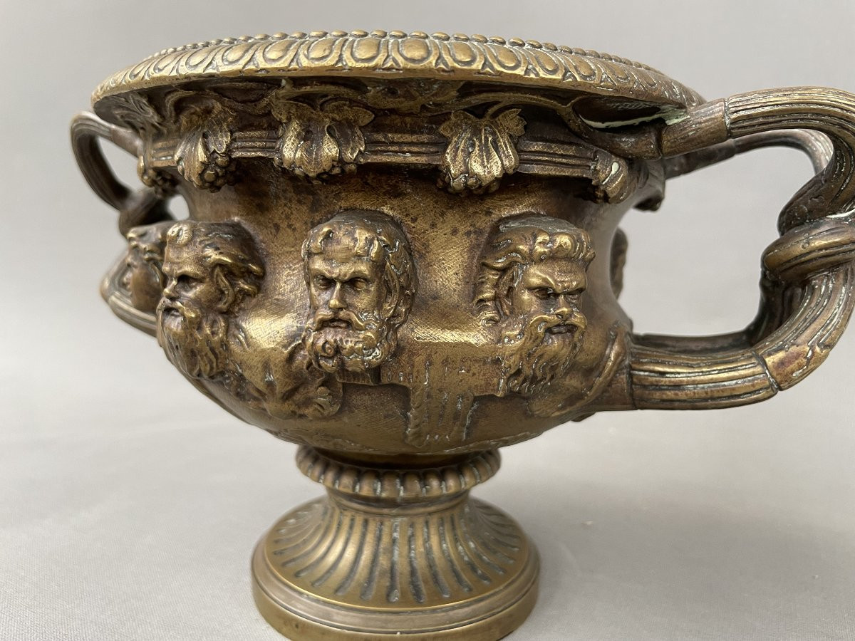 Vase en bronze, style Warwick-photo-2