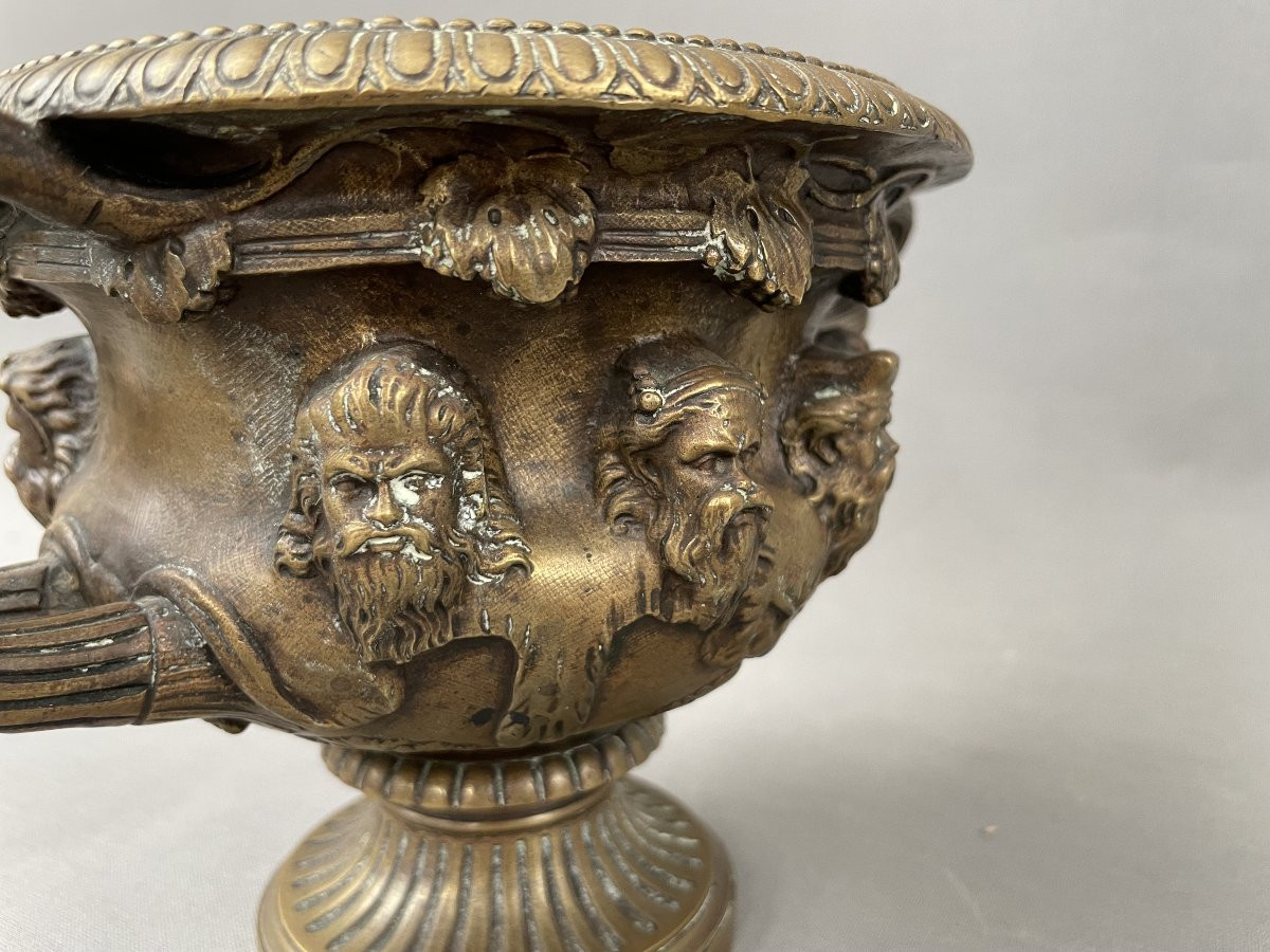 Vase en bronze, style Warwick-photo-3