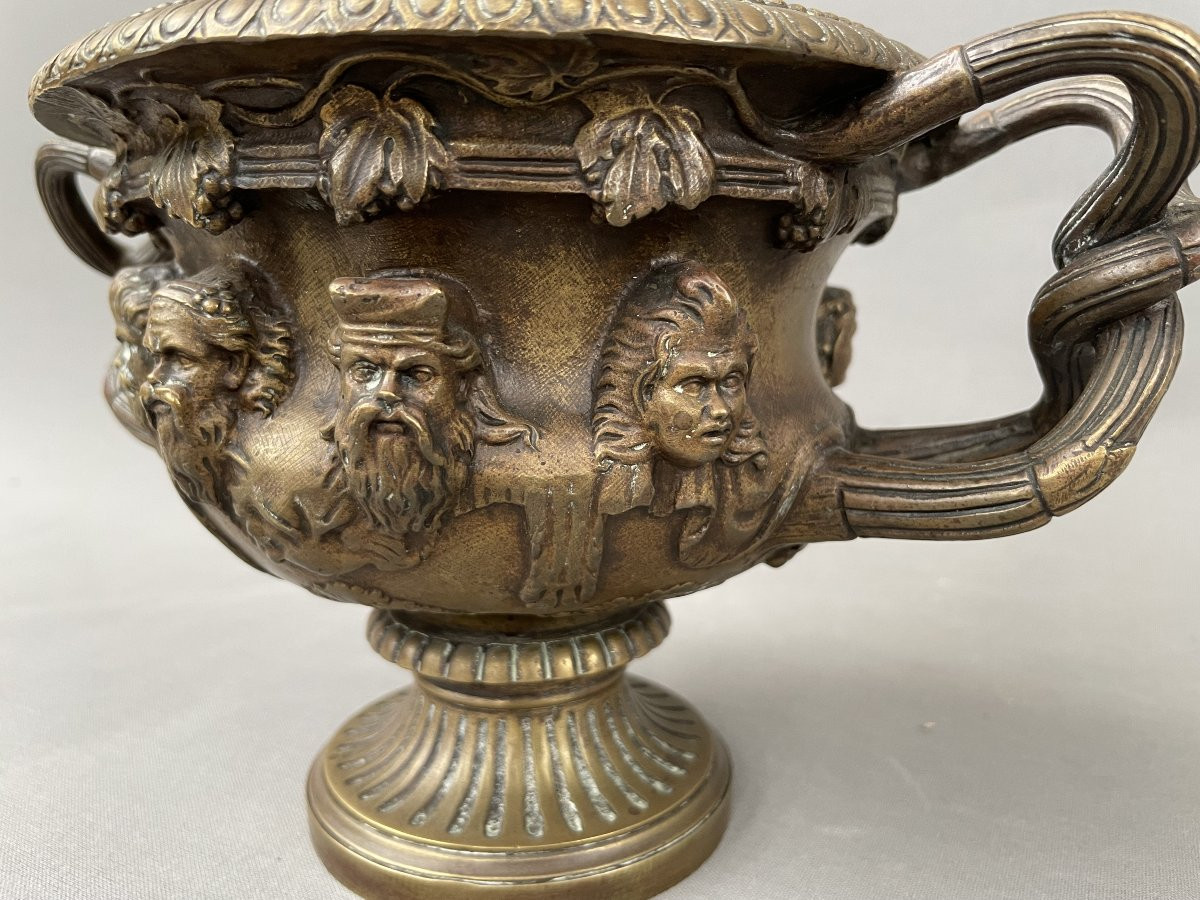 Vase en bronze, style Warwick-photo-4