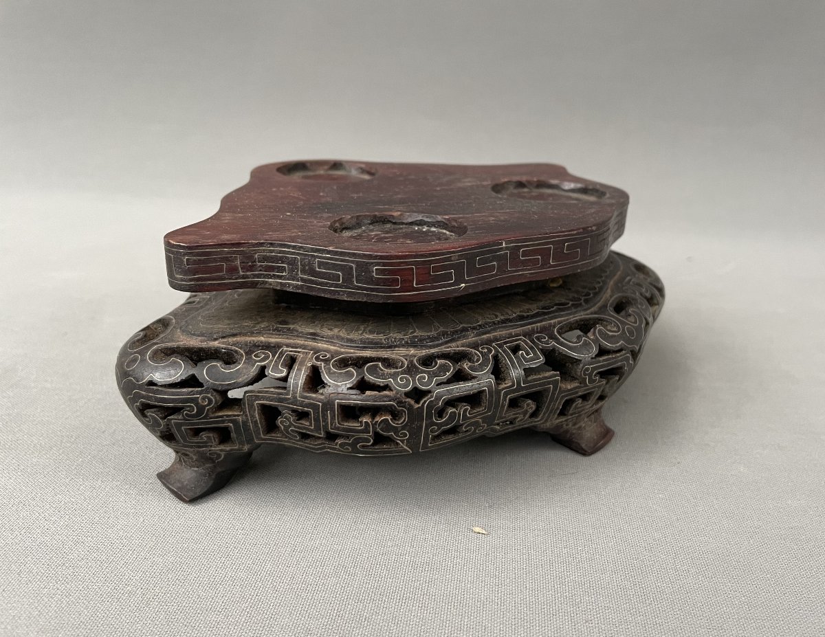 Mahogany Base, China, 19th Century-photo-4