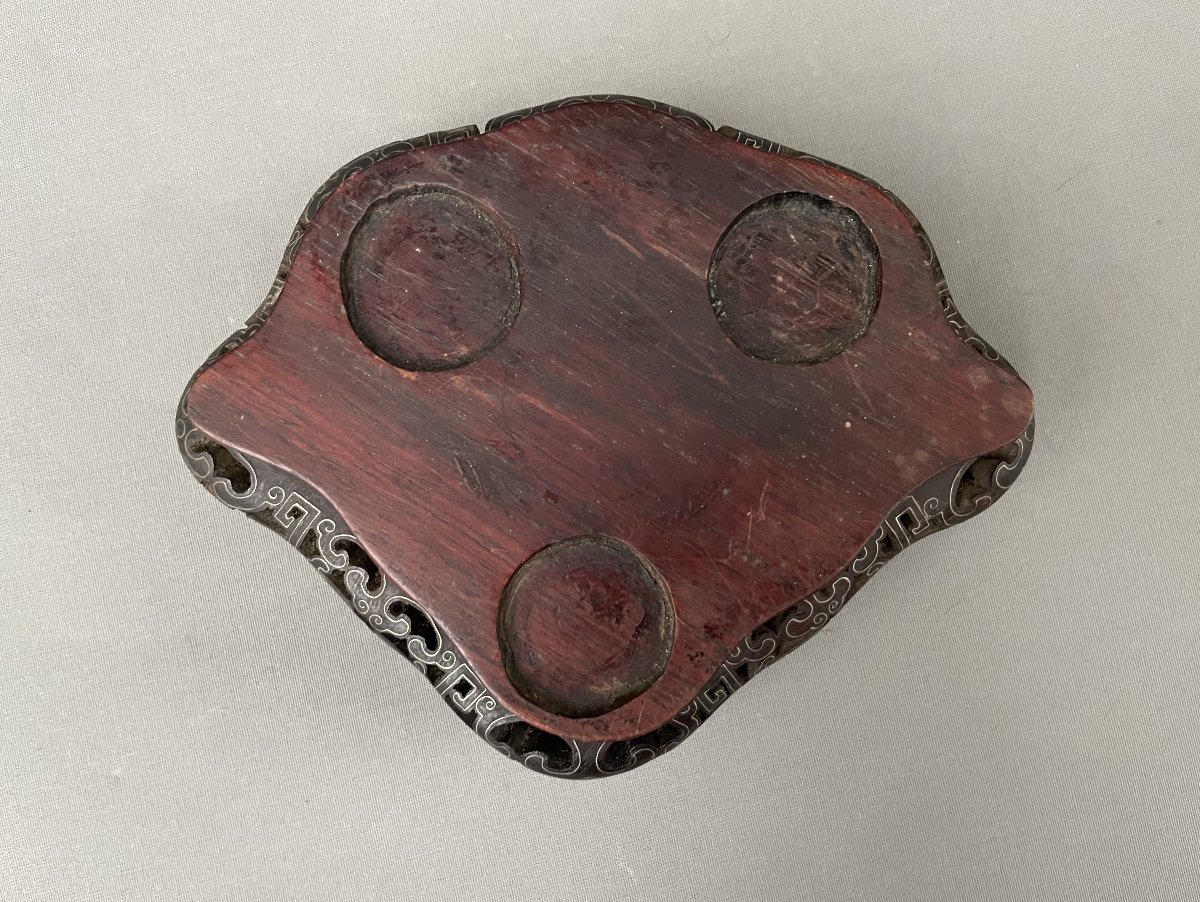 Mahogany Base, China, 19th Century-photo-1