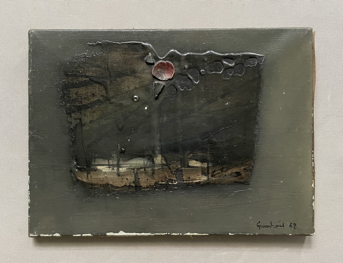 Abstract Composition, Signature To Be Identified