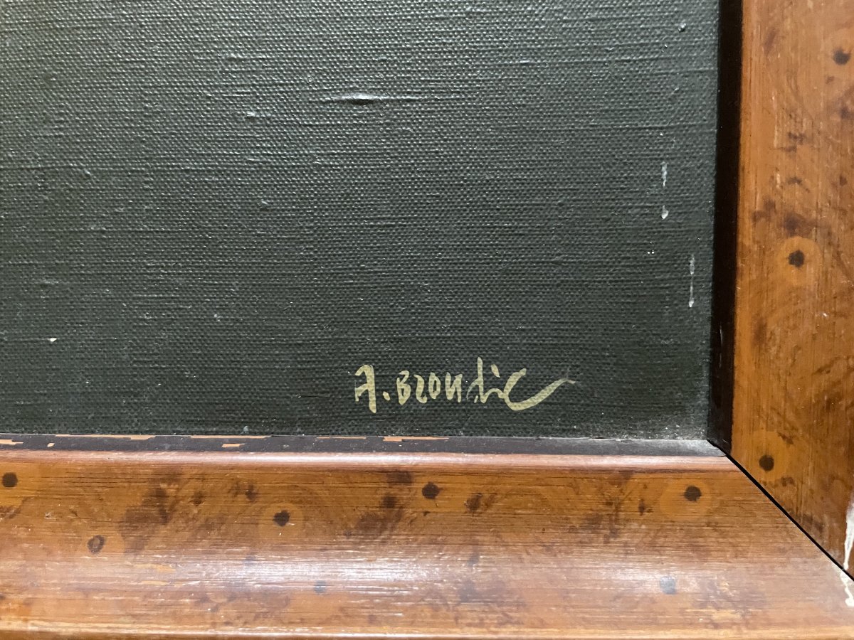 Surrealist Still Life, Oil On Canvas, Signature To Be Identified-photo-2