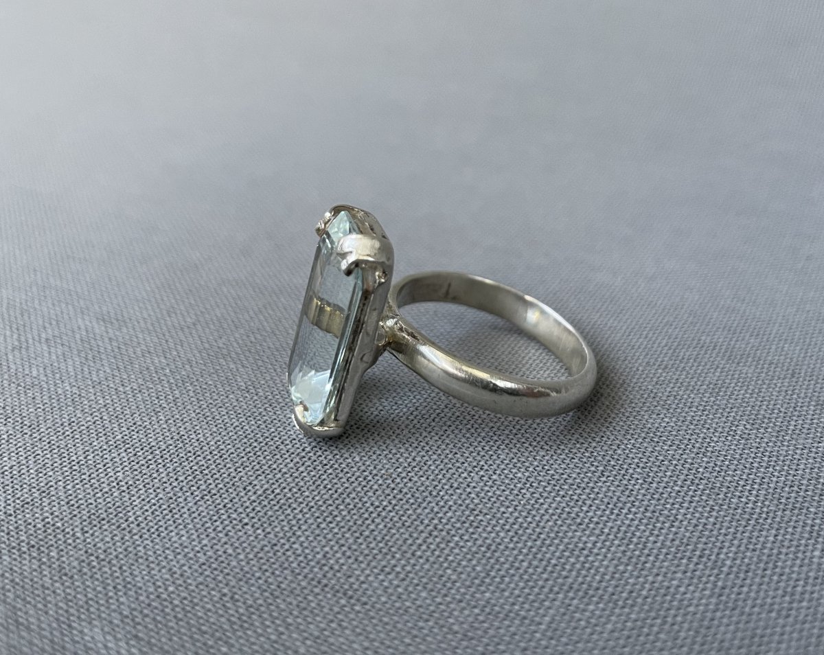 Bague Aigue Marine-photo-2
