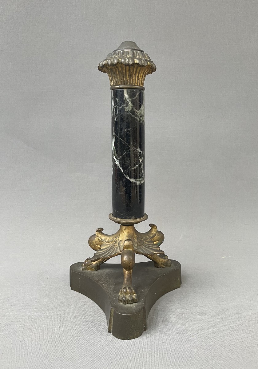 Pied de lampe de style Empire