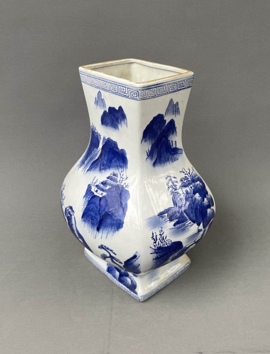 Large Porcelain Vase, China, 20th Century-photo-2