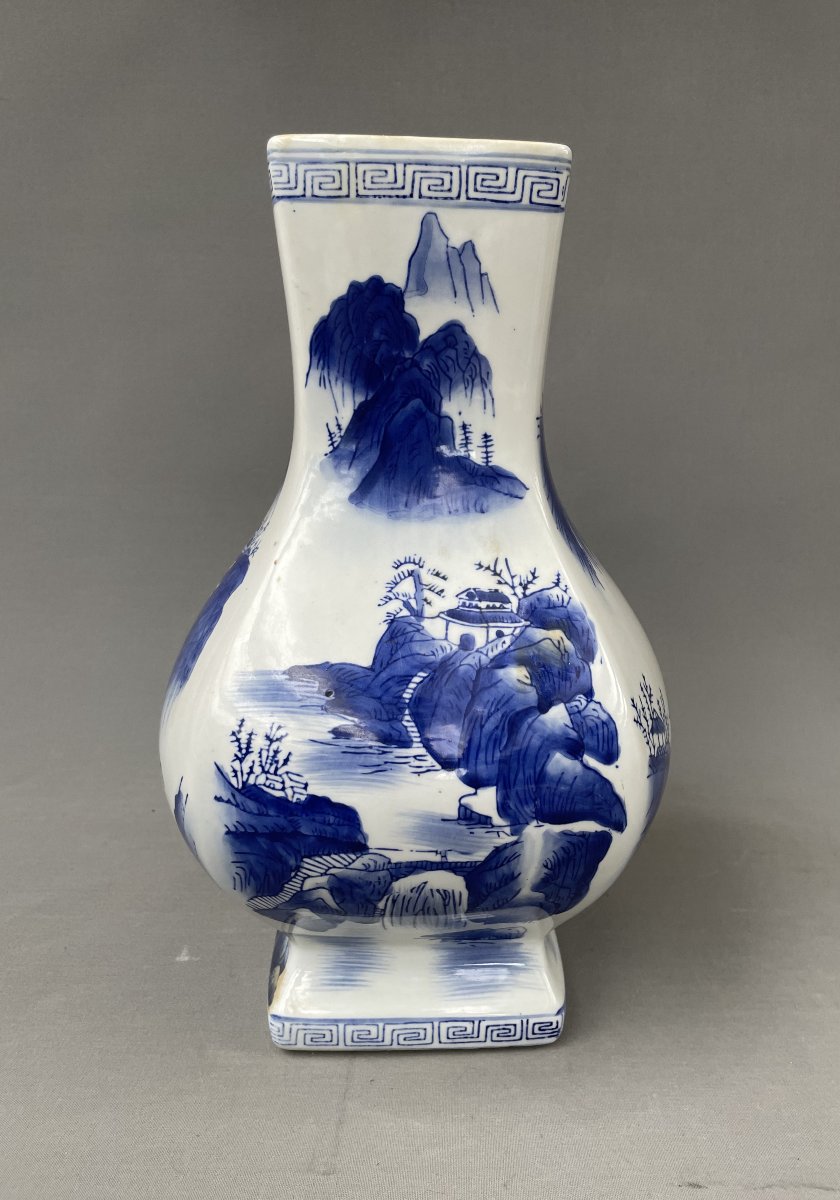 Large Porcelain Vase, China, 20th Century-photo-1