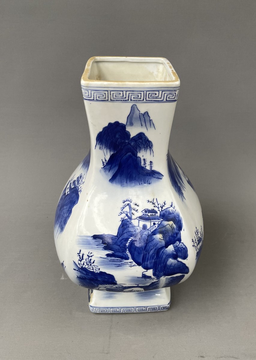 Large Porcelain Vase, China, 20th Century-photo-2