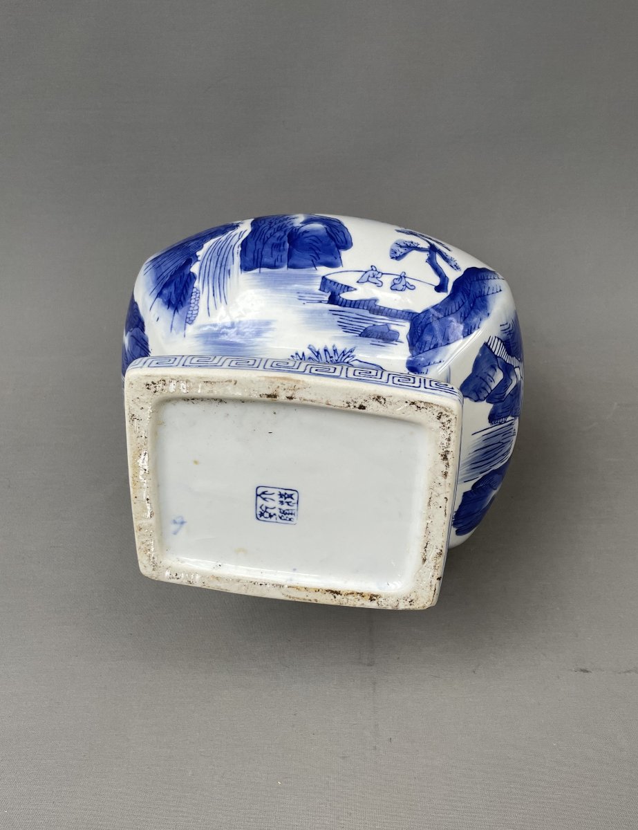 Large Porcelain Vase, China, 20th Century-photo-4