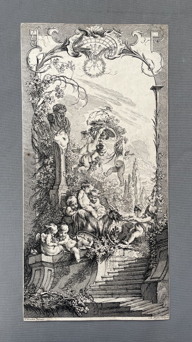 Triumph Of Priapus, Engraving After Boucher