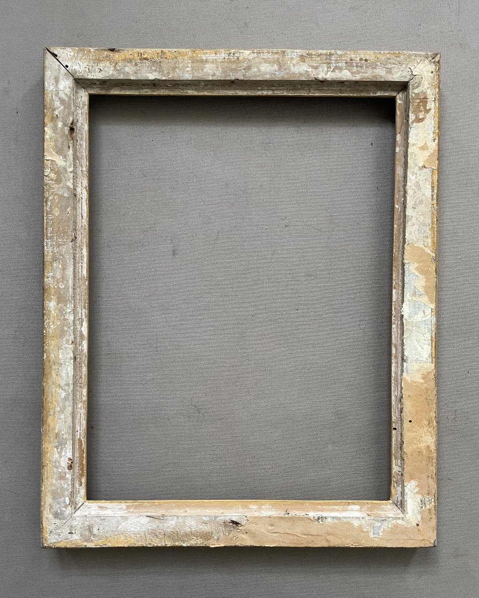 Gilded Wooden Frame, 18th Century-photo-3
