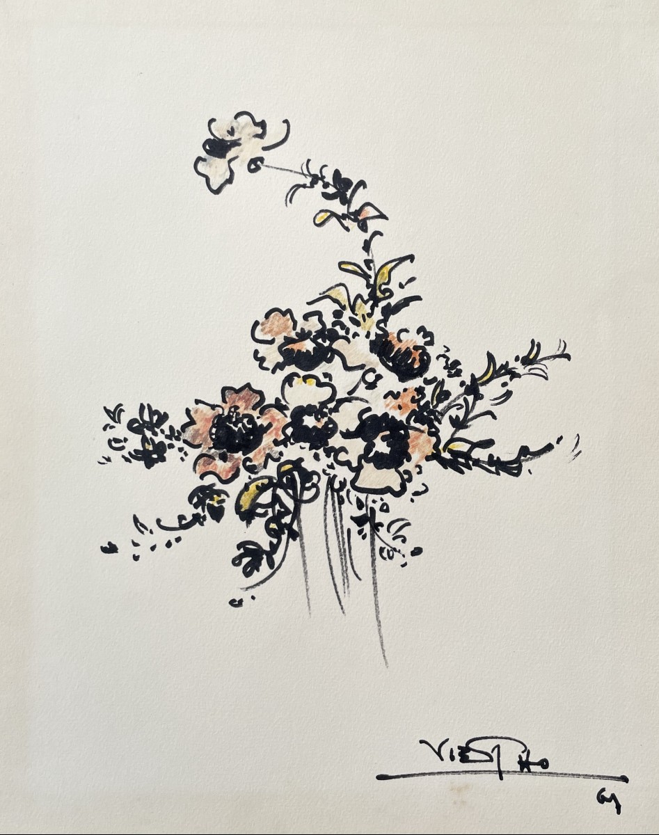 Hô VIET, Bouquet de fleurs