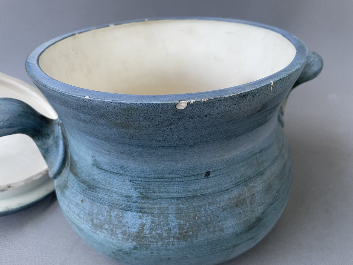 Jean De Lespinasse, Covered Ceramic Pot-photo-3