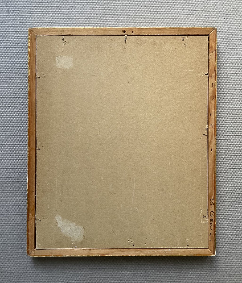 Lucien Genin, Notre Dame De Paris, Gouache-photo-4