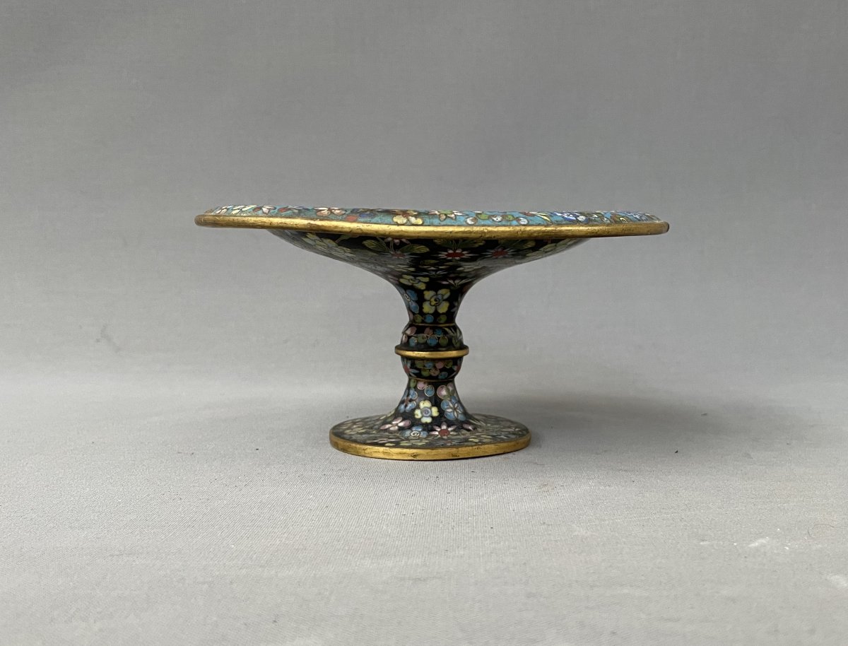 Cloisonné Bowl, China, 19th Century-photo-3