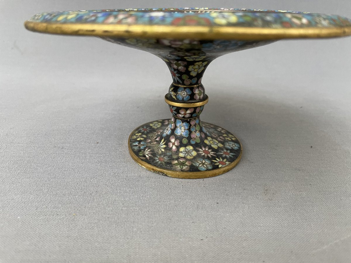 Cloisonné Bowl, China, 19th Century-photo-1