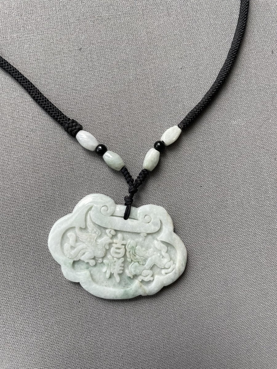 Hardstone Pendant, China, 20th Century-photo-2