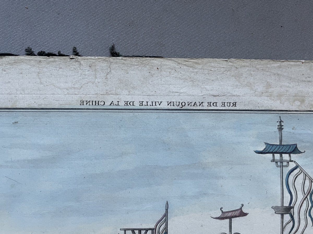 Perspective View Of The Main Street Of Nanquin-photo-2